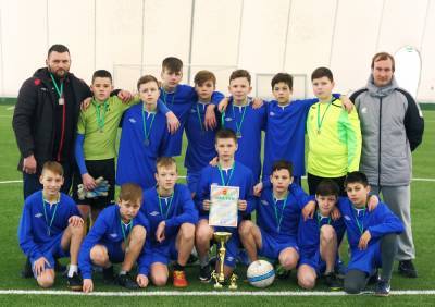 Команда Сморгонского района одержала победу в одной из финальных игр областного турнира «Кожаный мяч-2020»