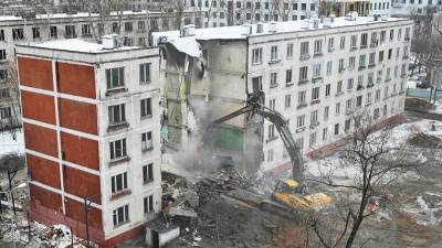 Снос домов по программе реновации в Москве начнется уже в 2021 году