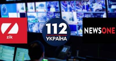 Первые сутки под запретом. Что случилось с каналами "112 Украина", ZiK и NewsOne
