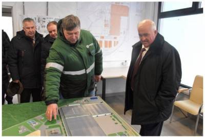 Губернатор Костромской области Сергей Ситников посетил стройплощадку Segezha Group в Галиче
