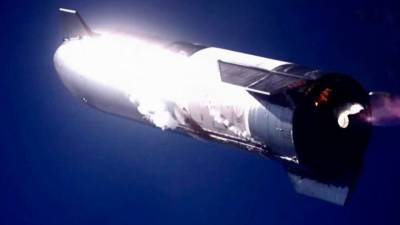 Прототип ракеты Starship для полетов на Марс и Луну взорвался при посадке