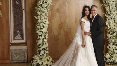 Одеться как: свадебный образ Амаль Клуни