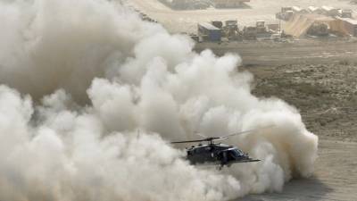В США разбился военный вертолет: погибли трое летчиков