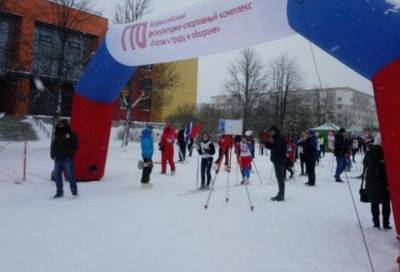 В Киришах прошла лыжная гонка, приуроченная к 90-летию комплекса ГТО