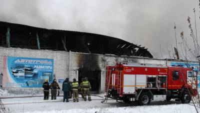 По факту пожара в Красноярске возбудили два уголовных дела