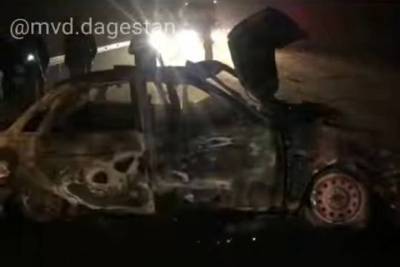 В Дагестане столкнулись три машины, погиб человек