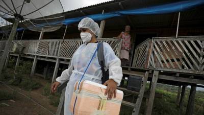 В Бразилии за сутки выявили более 56 тысяч новых случаев коронавируса