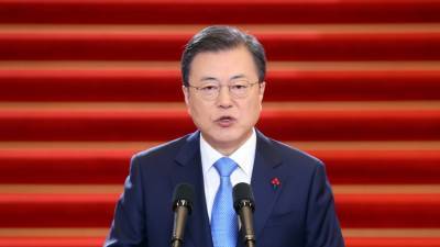 Президент Южной Кореи провёл телефонные переговоры с Байденом