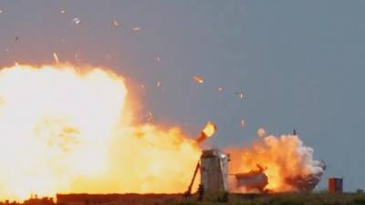 Новости на "России 24". SpaceX снова взорвался при испытаниях, но "цель достигнута"