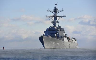 Новейший эсминец США прибыл на постоянное базирование в Японию