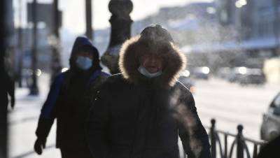 В Москве температура опустится до -30°C