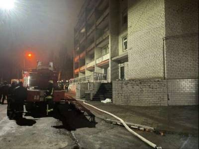 Установлены личности погибших при пожаре в больнице в Запорожье