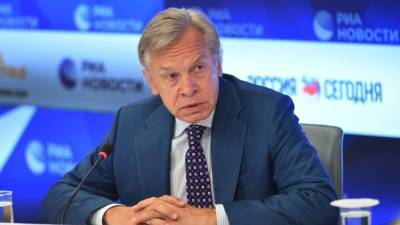 Пушков назвал разрушительным решение Латвии прекратить вещание каналов из РФ