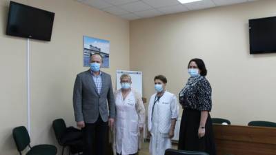 Белановский ГОК передал оборудование Кременчугской больнице