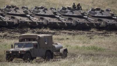 Израиль подтянул войска к границе с Ливаном и Сирией после ракетной атаки