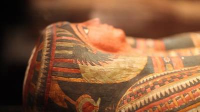 Археологи обнаружили древнеегипетскую мумию в необычной оболочке