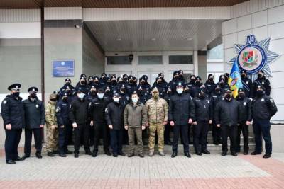 В Луганской области полицейскому батальону «Луганск-1» имени Героя Украины Сергея Губанова» вручен боевой флаг