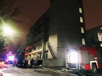 В Запорожье – пожар в больнице, погибли четыре человека