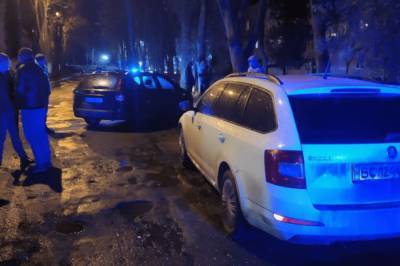 Во Львове полицейский сел пьяным за руль и угодил в аварию (фото)