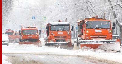 Москву накроет сильный снегопад