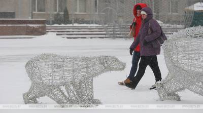 Снегопад в Гродно превзошел рекорд 50-летней давности