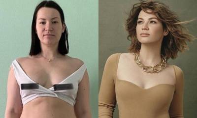До и после: похудевшая на 25 кг Ида Галич показала себя после родов