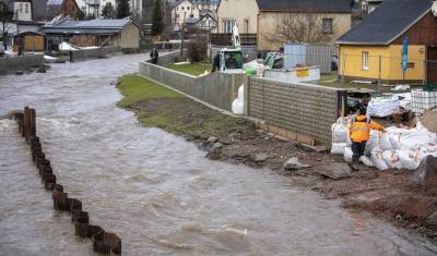 Таяние снега и дожди привели к сильным наводнениям в Германии