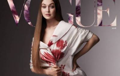 Джиджи Хадид впервые появилась на обложке Vogue после рождения дочери (ФОТО)