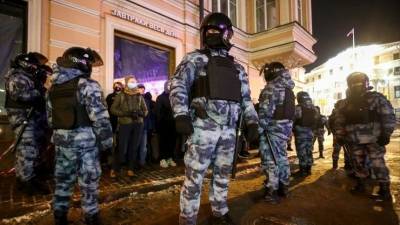 В МВД пояснили фото с задержанными на незаконных акциях в Сахарово