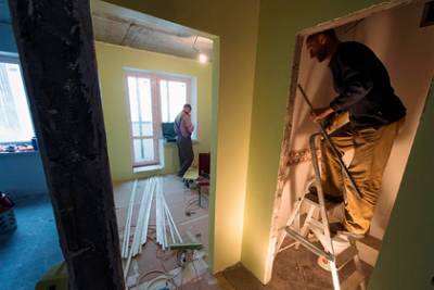 Подсчитаны траты россиян на ремонт в своей квартире