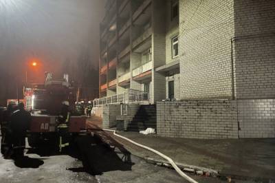 Пожар в Запорожье: Задержан ответственный за противопожарную безопасность в больнице