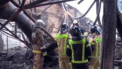 МЧС завершило работы на месте смертельного пожара в Красноярске