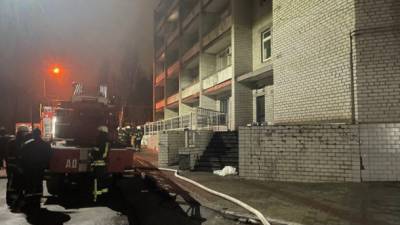 Пожар в Запорожье: задержан ответственный за безопасность в больнице