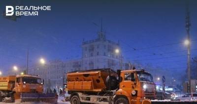 На уборку улиц в Казани ночью выйдут более 300 единиц спецтехники