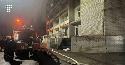 Пожар в запорожской больнице: правоохранители задержали ответственного за пожарную безопасность