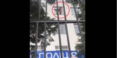 Арсен Аваков - Ветеран АТО, угрожавший выпрыгнуть из окна отделения полиции Киева, сдался - nv.ua - Киев
