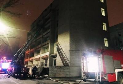Пожар в больнице Запорожья: задержали ответственного за пожарную безопасность