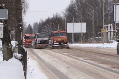 Циклон заставил коммунальные службы Смоленска выложиться по-максимуму 4 февраля