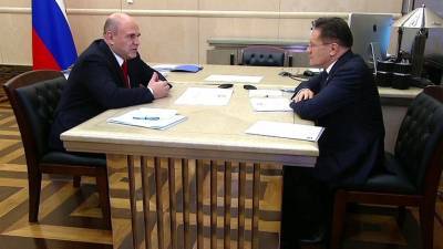 Михаил Мишустин и Алексей Лихачев обсудили задачи, стоящие перед «Росатомом» и итоги работы за минувший год