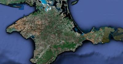 Сайт "Укрзалізниці" использует карту, где Крым обозначен как часть РФ (фото)