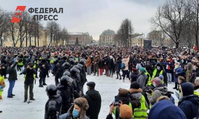 Суды Петербурга раскрыли данные о числе задержанных на акциях в поддержку Навального