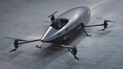 Представили первый в мире летающий гоночный автомобиль: детали