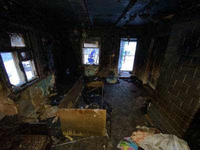 В Лиде при пожаре погиб хозяин дома