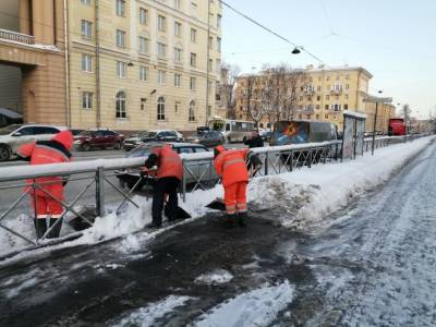 Почти половина месячной нормы осадков выпала в Петербурге с начала февраля