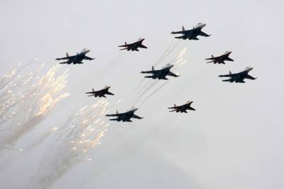 У границ России провели разведку десятки самолетов и беспилотников