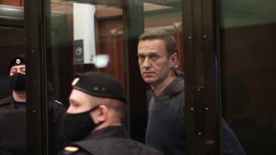 Навальный доставлен в суд по делу о клевете на ветерана