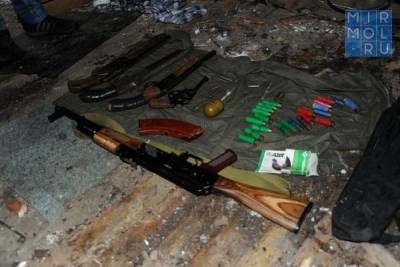 В Дагестане найден оружейный тайник, принадлежащий убитому в 2017 году боевику