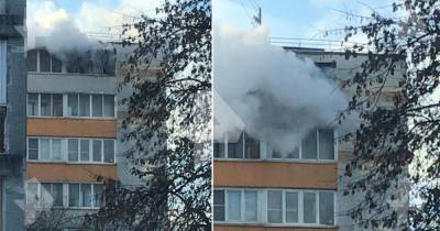 Пожар начался в доме на юго-востоке Москвы, эвакуировали 20 человек