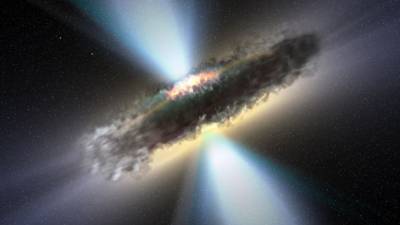 Черную дыру в Млечном Пути заслонил неизвестный объект