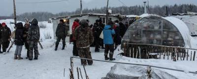 Около станции Шиес власти снесли палаточный лагерь экоактивистов